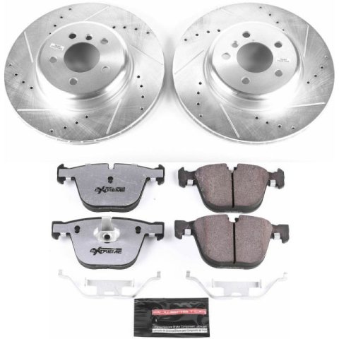 Power Stop 10-17 BMW 535i GT Rear Z26 Street Warrior Brake Kit thumbnail 4
