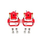 Power Stop 08-15 Toyota Sequoia Rear Red Calipers w/Brackets - Pair thumbnail 2