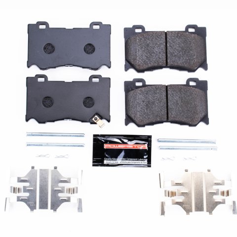 Power Stop 09-13 Infiniti FX50 Front Track Day Brake Pads thumbnail 6