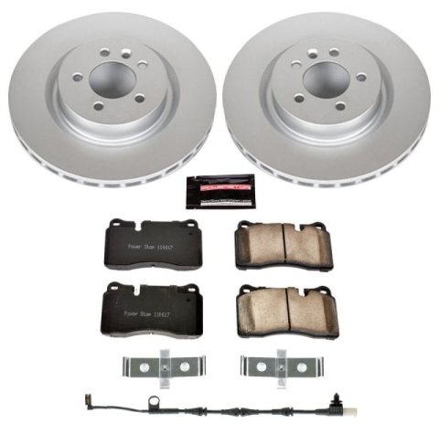 Power Stop 06-09 Land Rover Range Rover Sport Front Z23 Evolution Sport Coated Brake Kit thumbnail 1