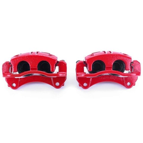 Power Stop 05-06 Chevrolet Equinox Front Red Calipers w/Brackets - Pair thumbnail 5