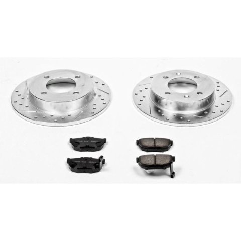 Power Stop 97-06 Hyundai Elantra Rear Z23 Evolution Sport Brake Kit thumbnail 1