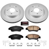 Power Stop 13-15 Acura ILX Front Z17 Evolution Geomet Coated Brake Kit thumbnail 1