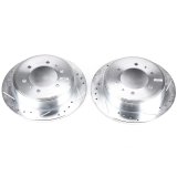 Power Stop 06-10 Hummer H3 Rear Evolution Drilled & Slotted Rotors - Pair thumbnail 1