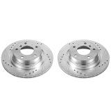 Power Stop 14-16 BMW 228i Rear Evolution Drilled & Slotted Rotors - Pair thumbnail 1