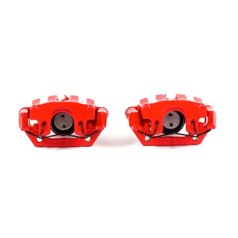 Power Stop 06-09 Pontiac Solstice Rear Red Calipers w/Brackets - Pair thumbnail 5