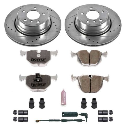 Power Stop 02-06 BMW X5 Rear Z26 Street Warrior Brake Kit thumbnail 4