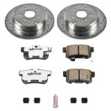 Power Stop 07-09 Acura RDX Rear Z26 Street Warrior Brake Kit thumbnail 1