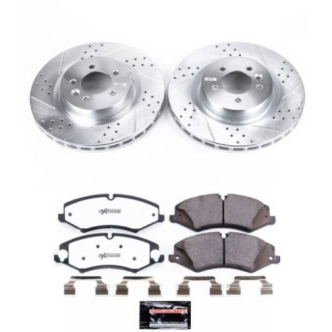 Power Stop 2017 Land Rover Discovery Front Z36 Truck & Tow Brake Kit thumbnail 1