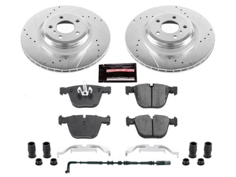 Power Stop 09-10 BMW 750i Rear Z23 Evolution Sport Brake Kit thumbnail 4