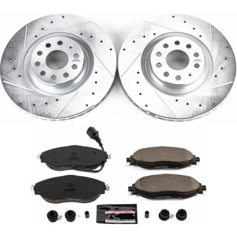 Power Stop 15-21 Volkswagen GTI Front Z23 Evolution Sport Brake Kit thumbnail 1