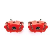 Power Stop 05-12 Acura RL Rear Red Calipers w/Brackets - Pair thumbnail 2