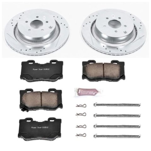 Power Stop 09-13 Infiniti FX50 Rear Z23 Evolution Sport Brake Kit thumbnail 1