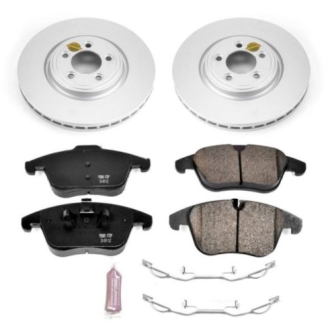 Power Stop 06-08 Jaguar S-Type Front Z23 Evolution Sport Coated Brake Kit thumbnail 2