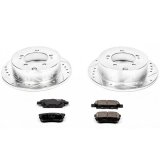 Power Stop 04-06 Mitsubishi Lancer Rear Z23 Evolution Sport Brake Kit thumbnail 1