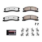 Power Stop 99-04 Jeep Grand Cherokee Front Z36 Truck & Tow Brake Pads w/Hardware thumbnail 2