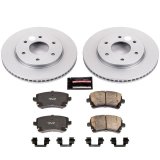 Power Stop 04-05 Infiniti QX56 Front Z17 Evolution Geomet Coated Brake Kit thumbnail 1