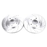 Power Stop 01-07 Ford Escape Front Evolution Drilled & Slotted Rotors - Pair thumbnail 1