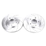 Power Stop 01-07 Ford Escape Front Evolution Drilled & Slotted Rotors - Pair thumbnail 2