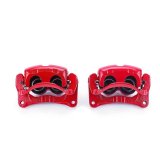 Power Stop 04-11 Mitsubishi Endeavor Front Red Calipers w/Brackets - Pair thumbnail 2