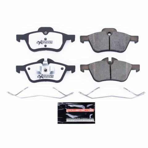 Power Stop 02-08 Mini Cooper Front Z26 Extreme Street Brake Pads w/Hardware thumbnail 1