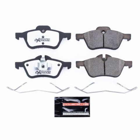 Power Stop 02-08 Mini Cooper Front Z26 Extreme Street Brake Pads w/Hardware thumbnail 2