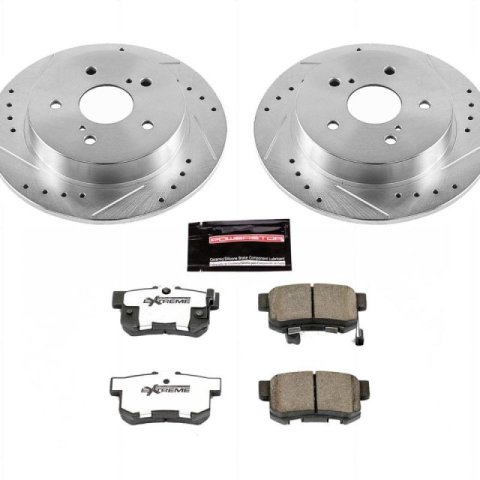 Power Stop 07-13 Suzuki SX4 Rear Z26 Street Warrior Brake Kit thumbnail 3