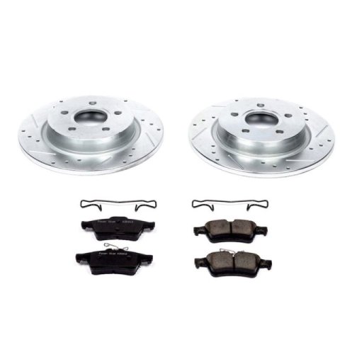 Power Stop 08-13 Volvo C30 Rear Z23 Evolution Sport Brake Kit thumbnail 1