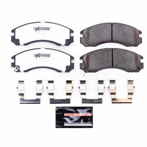 Power Stop 91-96 Dodge Stealth Front Z26 Extreme Street Brake Pads w/Hardware thumbnail 1