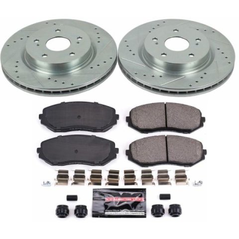 Power Stop 06-13 Suzuki Grand Vitara Front Z23 Evolution Sport Brake Kit thumbnail 1