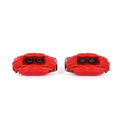 Power Stop 10-15 Chevrolet Camaro Front Red Calipers w/o Brackets - Pair thumbnail 2