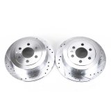 Power Stop 03-04 Dodge Dakota Rear Evolution Drilled & Slotted Rotors - Pair thumbnail 1