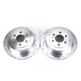 Power Stop 03-04 Dodge Dakota Rear Evolution Drilled & Slotted Rotors - Pair thumbnail 2