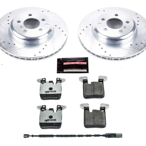Power Stop 16-18 BMW 320i xDrive Rear Z26 Street Warrior Brake Kit thumbnail 1