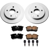 Power Stop 14-19 Ford Fiesta Rear Z17 Evolution Geomet Coated Brake Kit thumbnail 1