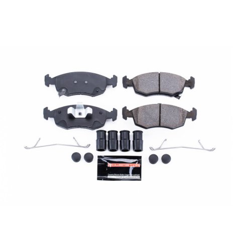 Power Stop 12-18 Fiat 500 Front Z23 Evolution Sport Brake Pads w/Hardware thumbnail 1