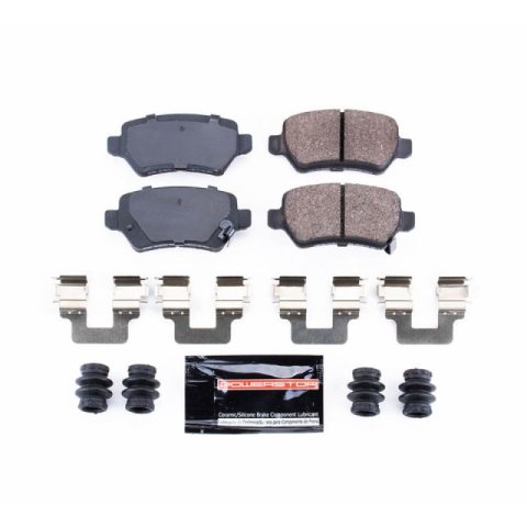 Power Stop 08-09 Saturn Astra Rear Z23 Evolution Sport Brake Pads w/Hardware thumbnail 2