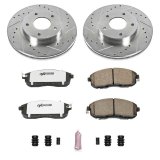 Power Stop 99-01 Nissan Maxima Front Z26 Street Warrior Brake Kit thumbnail 1