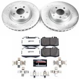 Power Stop 03-06 Mercedes-Benz E500 Front Z26 Street Warrior Brake Kit thumbnail 1