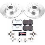 Power Stop 04-06 Mercedes-Benz E500 Front Z26 Street Warrior Brake Kit thumbnail 1