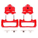 Power Stop 07-09 Chrysler Aspen Rear Red Calipers w/Brackets - Pair thumbnail 2