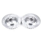 Power Stop 05-08 Chevrolet Cobalt Front Evolution Drilled & Slotted Rotors - Pair thumbnail 2