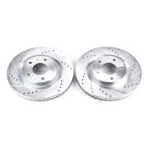 Power Stop 11-17 Nissan Juke Front Evolution Drilled & Slotted Rotors - Pair thumbnail 1