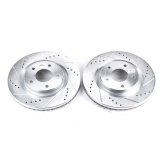 Power Stop 11-17 Nissan Juke Front Evolution Drilled & Slotted Rotors - Pair thumbnail 2