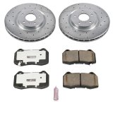 Power Stop 03-04 Infiniti G35 Front Z26 Street Warrior Brake Kit thumbnail 1