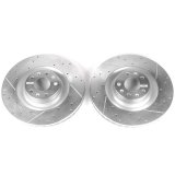 Power Stop 09-10 Audi A6 Quattro Front Evolution Drilled & Slotted Rotors - Pair thumbnail 2