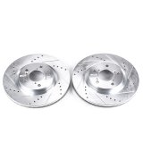 Power Stop 09-14 Acura TL Front Evolution Drilled & Slotted Rotors - Pair thumbnail 2