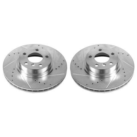 Power Stop 11-17 BMW X3 Front Evolution Drilled & Slotted Rotors - Pair thumbnail 1