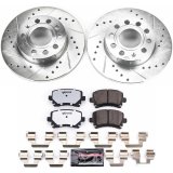Power Stop 2008 Audi A3 Rear Z26 Street Warrior Brake Kit thumbnail 1