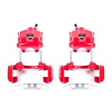 Power Stop 01-05 BMW 320i Rear Red Calipers w/Brackets - Pair thumbnail 2